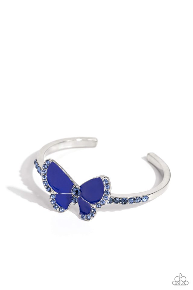 Particularly Painted - Blue - Paparazzi Bracelet Image