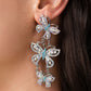 Paparazzi Earring ~ Fluttering Finale - Multi