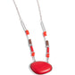 Seize the Sahara - Red - Paparazzi Necklace Image