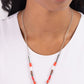 Seize the Sahara - Red - Paparazzi Necklace Image