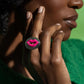 Lip Labor - Pink - Paparazzi Ring Image