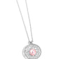 Wall Street Web - Pink - Paparazzi Necklace Image