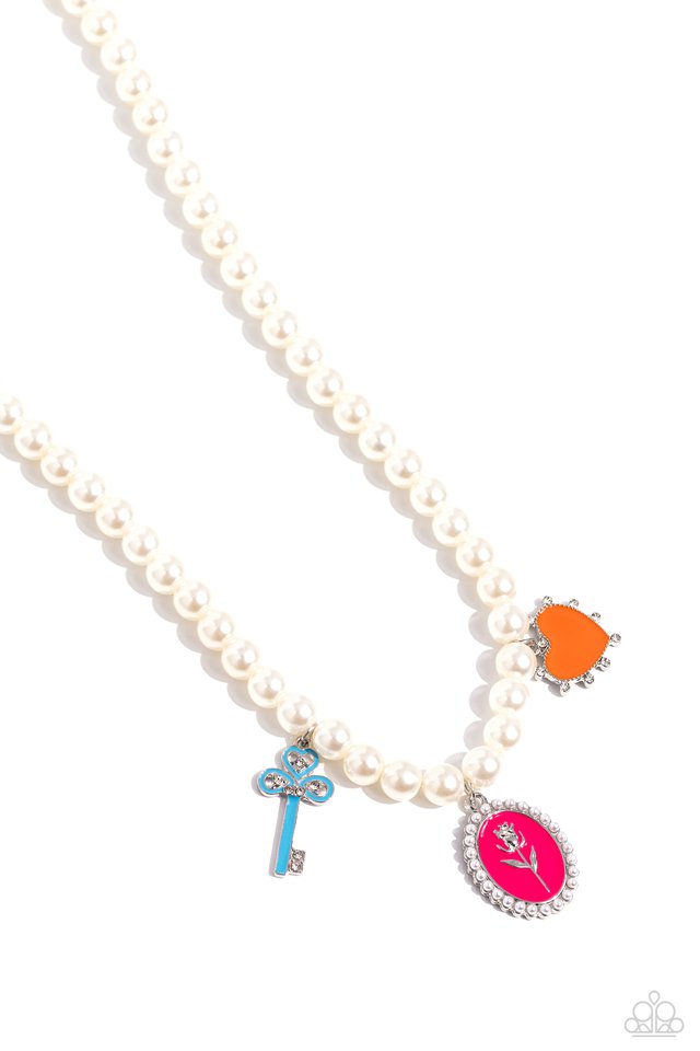 Charming Collision - Multi - Paparazzi Necklace Image