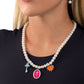 Charming Collision - Multi - Paparazzi Necklace Image