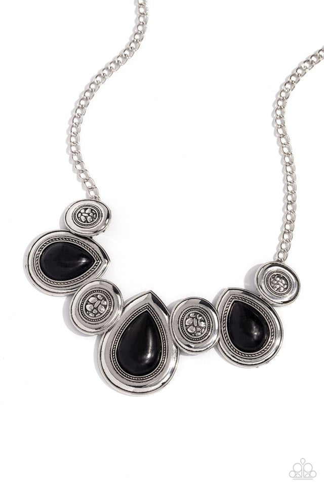 Rustic Remix - Black - Paparazzi Necklace Image