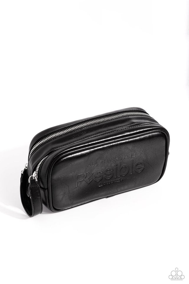 Black Possible Bag - Paparazzi Product Image