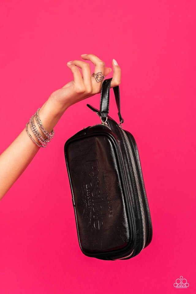 Black Possible Bag - Paparazzi Product Image