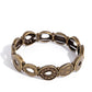 Calibrated Class - Brass - Paparazzi Bracelet Image