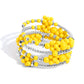 Compelling Clouds - Yellow - Paparazzi Bracelet Image