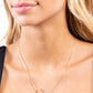 INITIALLY Yours - U - Paparazzi Necklace Image
