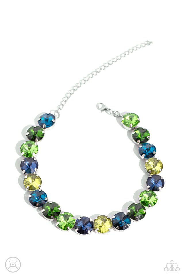 Alluring A-Lister - Green - Paparazzi Necklace Image