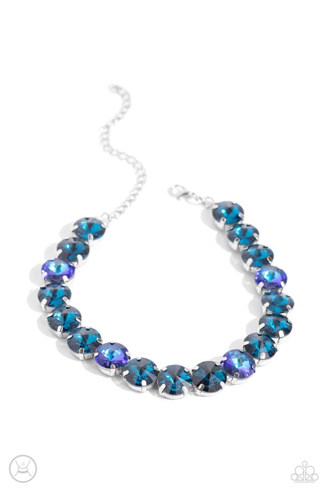 Alluring A-Lister - Blue - Paparazzi Necklace Image