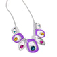 Poetically Painted - Purple - Paparazzi Necklace Image