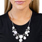 Corporate Color - White - Paparazzi Necklace Image