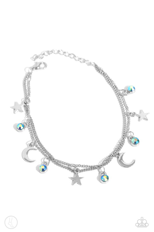 Stellar Sashay - Blue - Paparazzi Bracelet Image