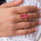 Mineral Masterpiece - Pink - Paparazzi Ring Image