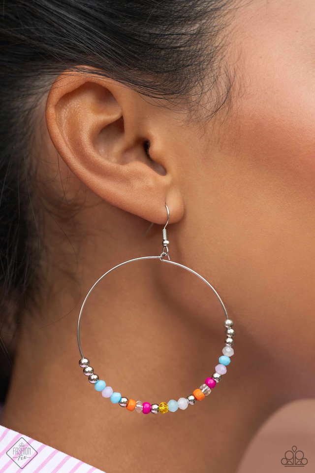 Flashy Festival - Multi - Paparazzi Earring Image