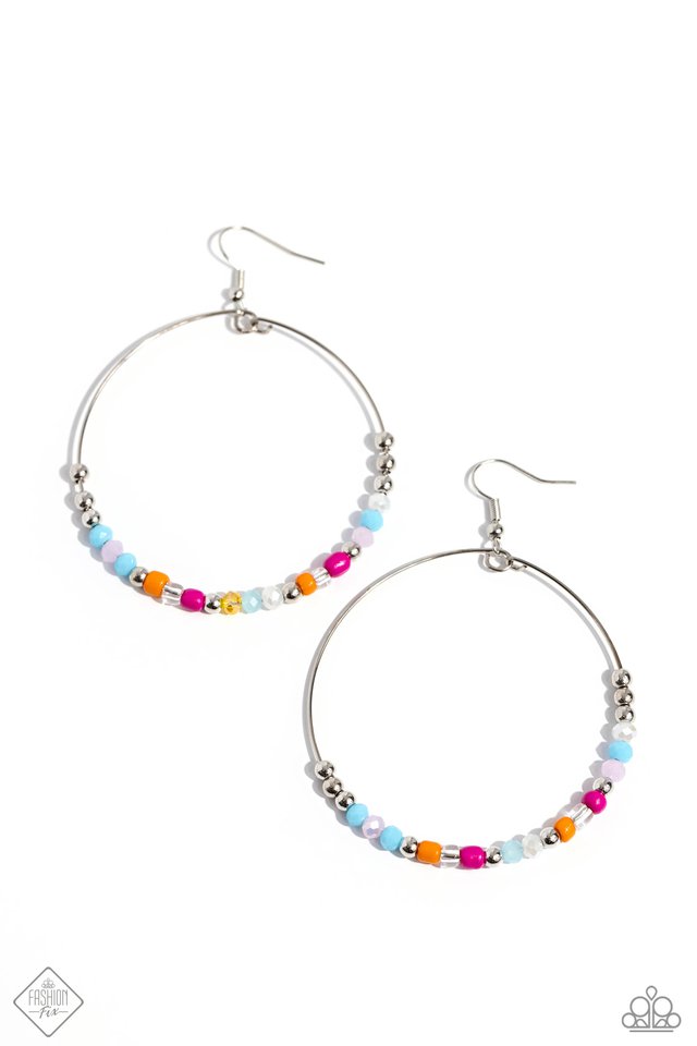 Flashy Festival - Multi - Paparazzi Earring Image