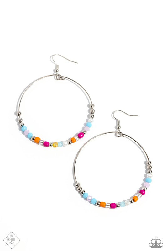 Flashy Festival - Multi - Paparazzi Earring Image