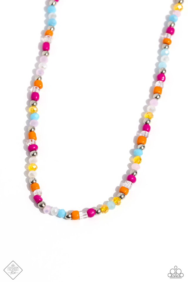 Carnival Confidence - Multi - Paparazzi Necklace Image