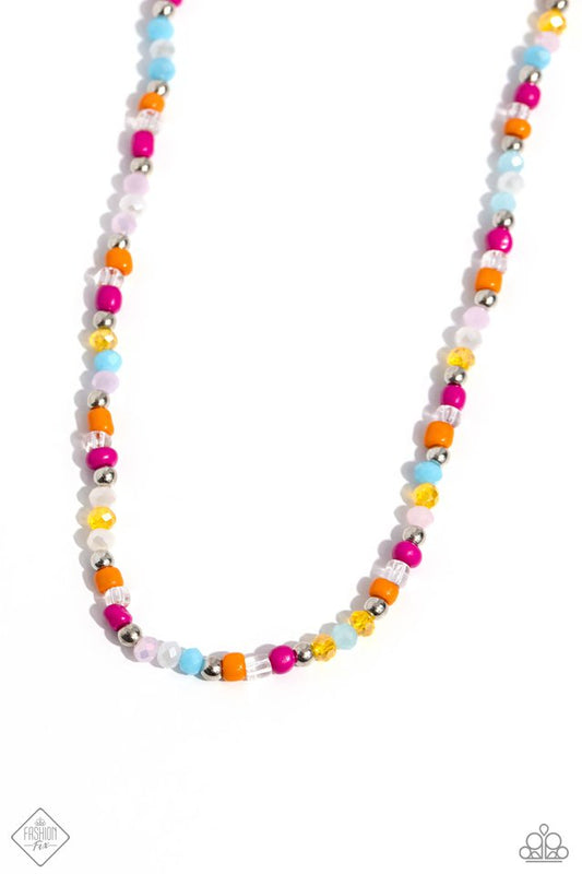 Carnival Confidence - Multi - Paparazzi Necklace Image