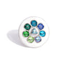 Captivating Centerpiece - Blue - Paparazzi Ring Image