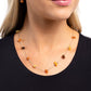 Narrow Novelty - Brown - Paparazzi Necklace Image