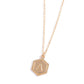 Emblematic Elegance - Gold - A - Paparazzi Necklace Image