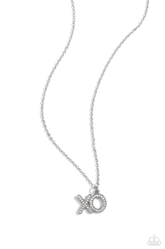 XO Showcase - White - Paparazzi Necklace Image