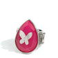 In Plain BRIGHT - Pink - Paparazzi Ring Image