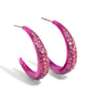 Obsessed with Ombré - Pink - Paparazzi Earring Image