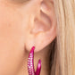 Obsessed with Ombré - Pink - Paparazzi Earring Image