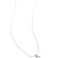 Letter of the Law - White - S - White - Paparazzi Necklace Image