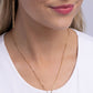 Emblematic Elegance - Gold - C - Paparazzi Necklace Image
