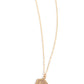 Emblematic Elegance - Gold - K - Paparazzi Necklace Image