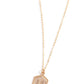 Emblematic Elegance - Gold - M - Paparazzi Necklace Image