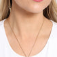 Emblematic Elegance - Gold - Q - Paparazzi Necklace Image