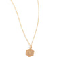Emblematic Elegance - Gold - Y - Paparazzi Necklace Image