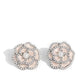 Suave Sensation - White - Paparazzi Earring Image