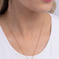 Initial Elegance - Rose Gold - H - Paparazzi Necklace Image