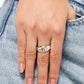 Monogram Memento - Silver - N - Paparazzi Ring Image