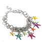 Dancing With The STARFISH - Multi - Paparazzi Bracelet Image