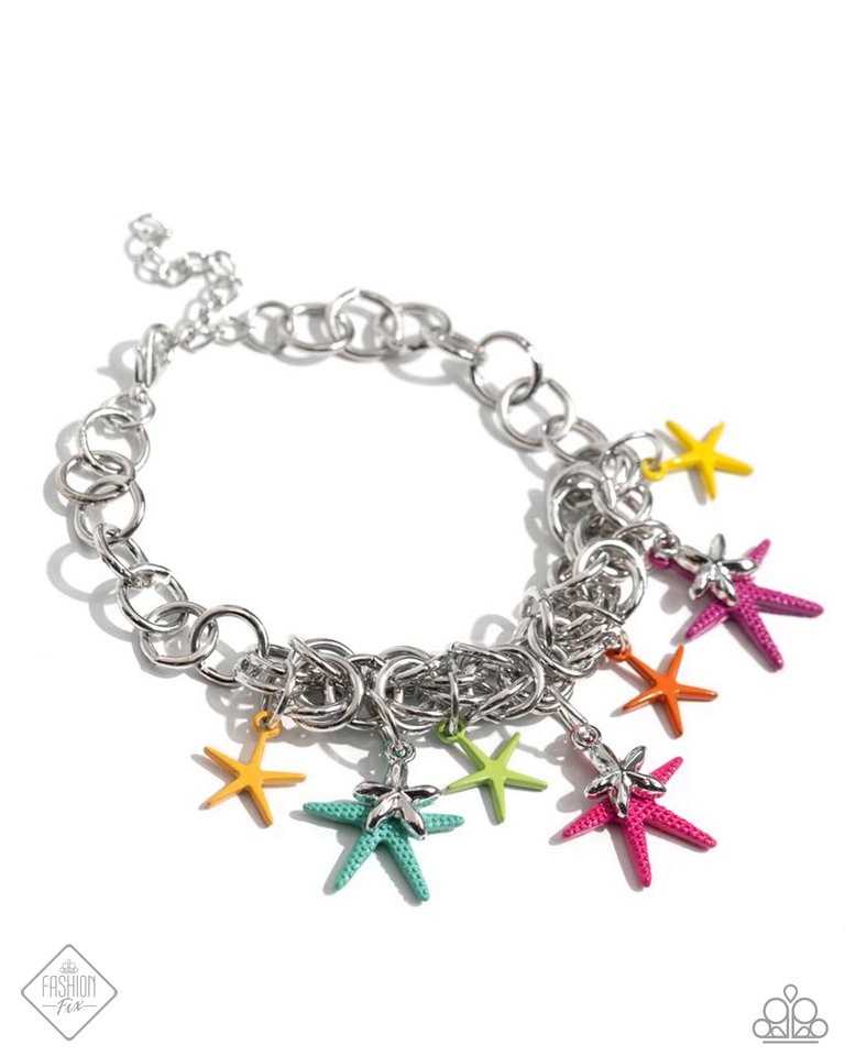 Dancing With The STARFISH - Multi - Paparazzi Bracelet Image