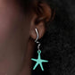 Written in the STARFISH - Blue - Paparazzi Earring Image