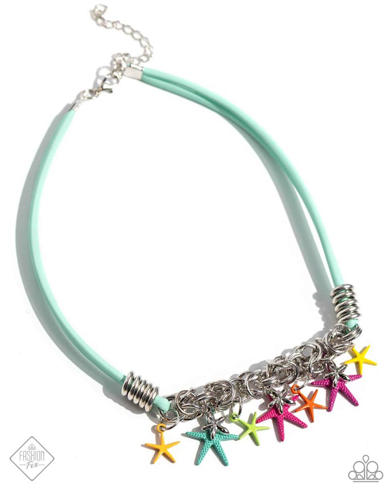 STARFISH Me Luck - Multi - Paparazzi Necklace Image