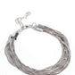 By a Show of STRANDS - Silver - Paparazzi Bracelet Image