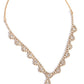 Executive Embellishment - Gold - Paparazzi Necklace Image