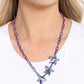 Star-Crossed Sparkle - Purple - Paparazzi Necklace Image