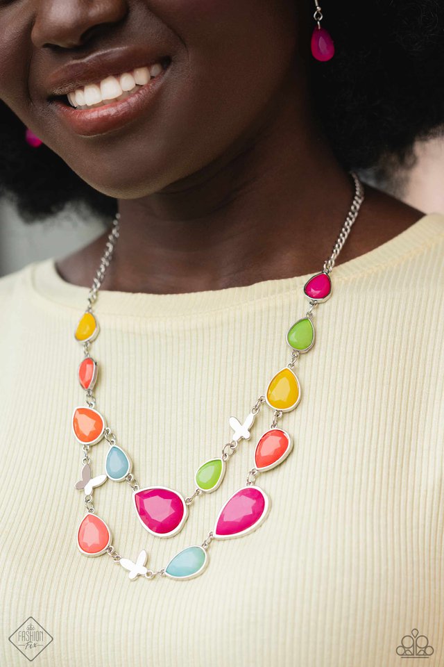 BRIGHT Club - Multi - Paparazzi Necklace Image