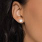 Breathtaking Birthstone - White - Paparazzi Earring Image